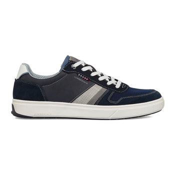 Sneakers eleganti blu da uomo con dettagli traforati Lumberjack Marvin, Sneakers Uomo, SKU m114002677, Immagine 0